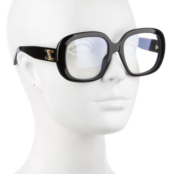 Celine Black Oversized Sunglasses - Picture 1 of 9